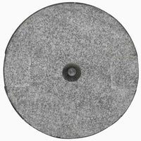 Base per Parasole Circolare in Granito Nera 20 kg 45068
