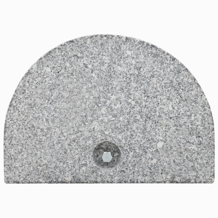 Base per Parasole in Granito Curva 10 kg Grigia 45069
