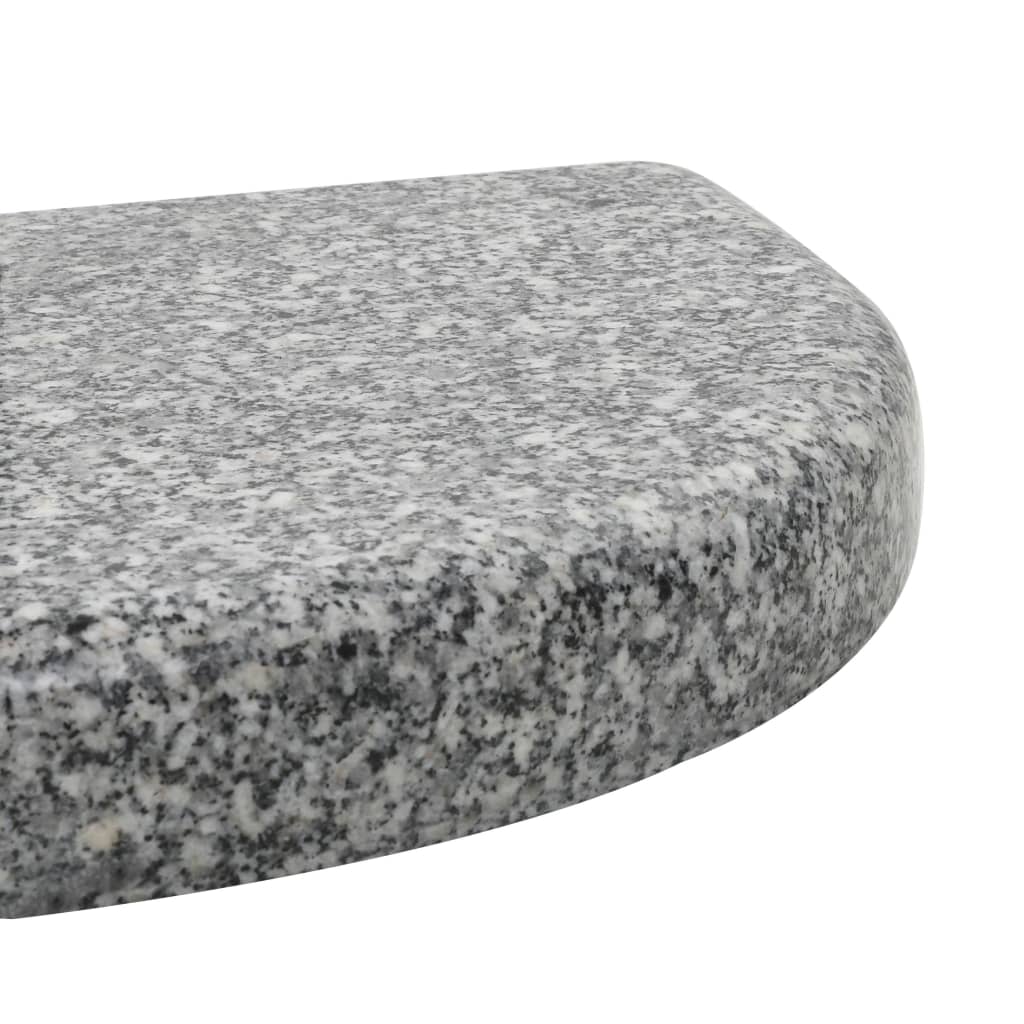 Base per Parasole in Granito Curva 10 kg Grigia 45069
