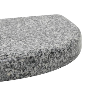 Base per Parasole in Granito Curva 10 kg Grigia 45069