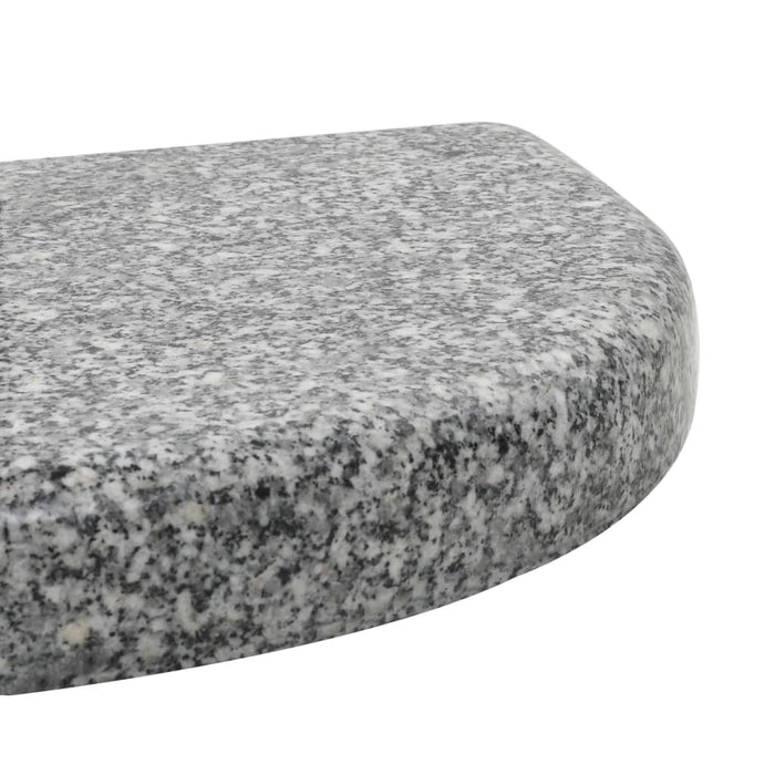 Base per Parasole in Granito Curva 10 kg Grigia 45069