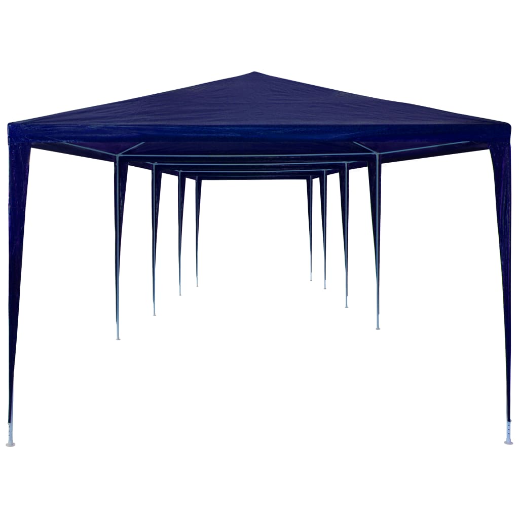 Tendone per Feste 3x12 m in PE Blu 45085