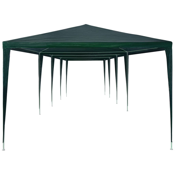 Tendone per Feste 3x12 m in PE Verde 45095