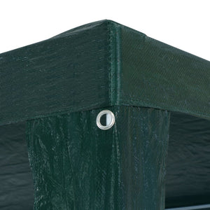 Tendone per Feste 3x12 m in PE Verde 45095