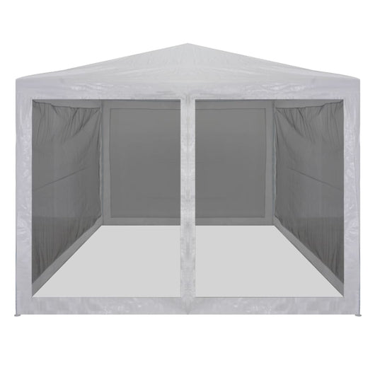 Tenda per Feste con 4 Pareti in Rete 4x3 m