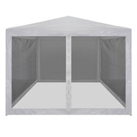 Tenda per Feste con 4 Pareti in Rete 4x3 m 45109