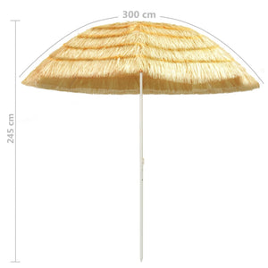 Ombrellone da Spiaggia 300 cm in Stile Hawaiano cod mxl 60439