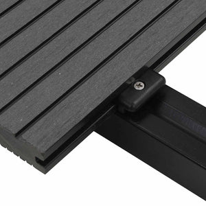 Pavimento da Deck 6 pcs Grigio WPC 42046647