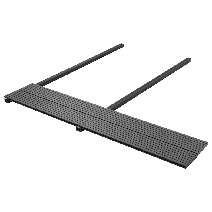 Pavimento da Deck 6 pcs Grigio WPC 42046647