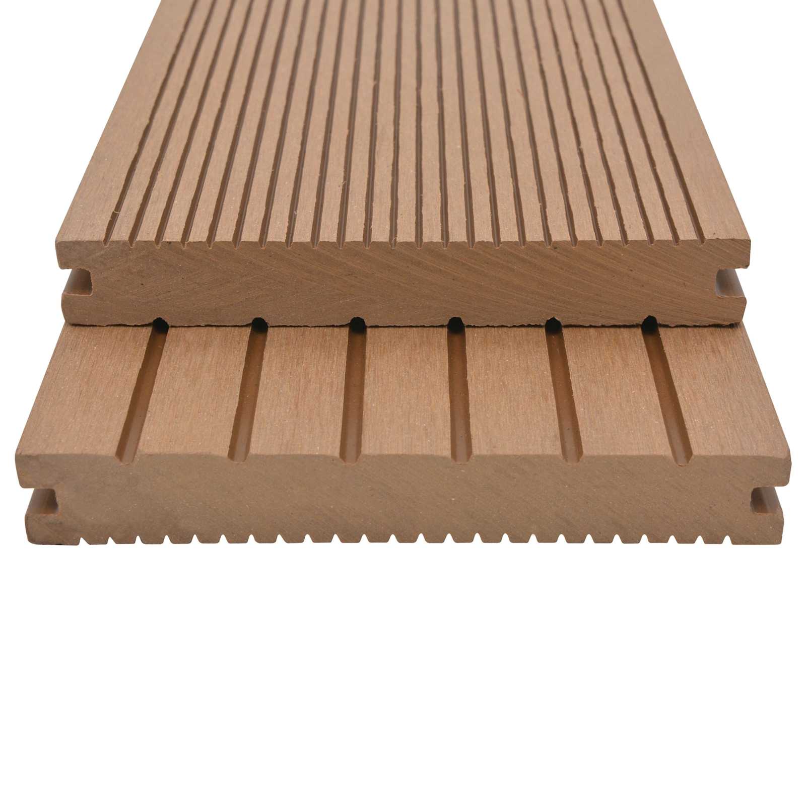 Pavimento da Deck 6 pcs Teak riciclato WPC 42046649