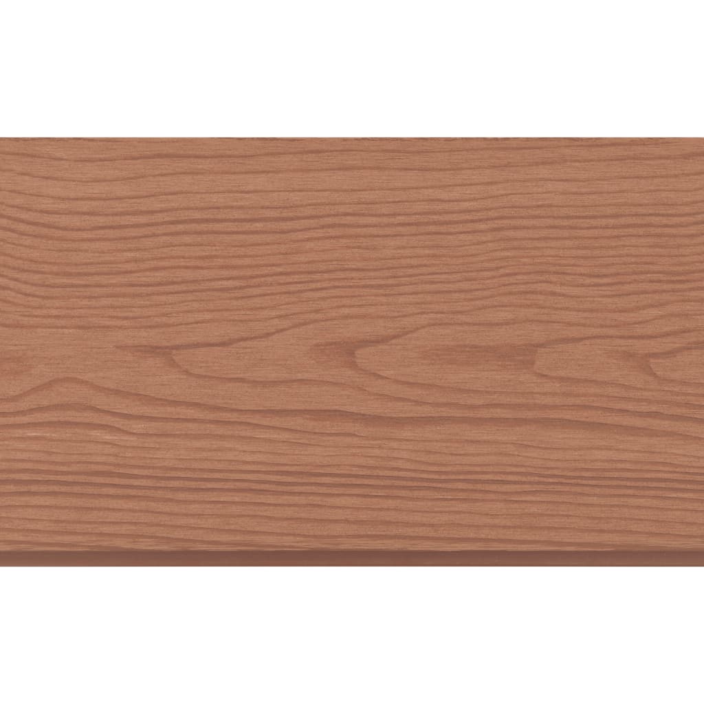 Pannelli di Ricambio per Recinzione 9 pz in WPC 170 cm Marrone cod mxl 6965