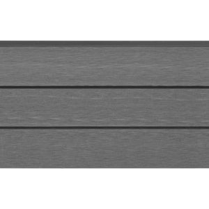 Pannelli di Ricambio per Recinzione 9 pz in WPC 170 cm Grigi 45040