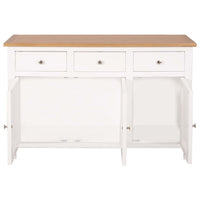 Credenza 110x33,5x70 cm in Massello di Rovere 247122