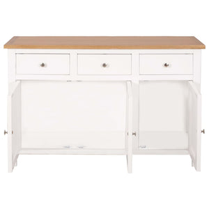Credenza 110x33,5x70 cm in Massello di Rovere 247122