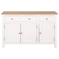 Credenza 110x33,5x70 cm in Massello di Rovere 247122