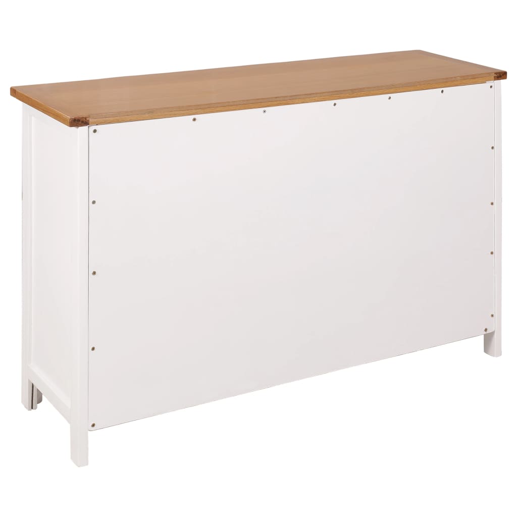 Credenza 110x33,5x70 cm in Massello di Rovere 247122