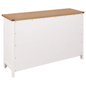 Credenza 110x33,5x70 cm in Massello di Rovere 247122