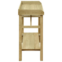 Tavolo da Lavoro da Giardino in Legno Impregnato 75x40x90cm 45302