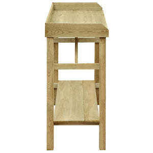 Tavolo da Lavoro da Giardino in Legno Impregnato 75x40x90cm 45302