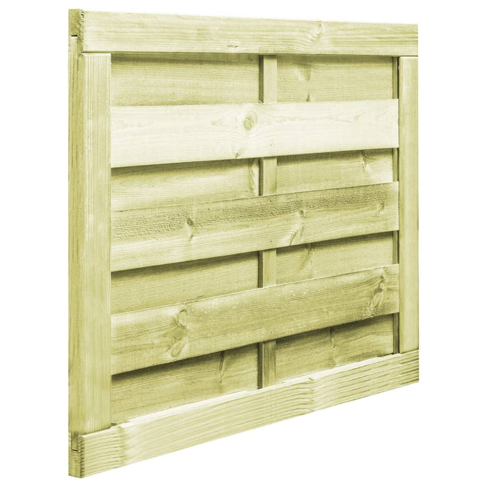 Cancello da Giardino in Legno di Pino Impregnato 100x75cm Verde 45314
