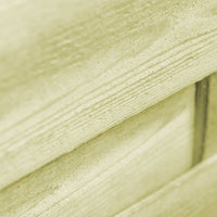 Cancello da Giardino in Legno di Pino Impregnato 100x75cm Verde 45314