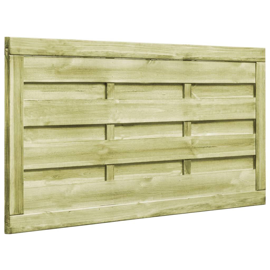 Cancelli da Giardino 2 pz in Legno Impregnato 150x75 cm Verde cod mxl 40247