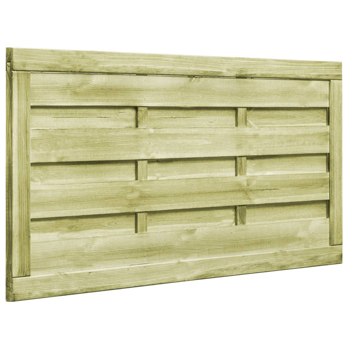 Cancelli da Giardino 2 pz in Legno Impregnato 150x75 cm Verde cod mxl 40247