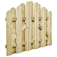 Cancello da Giardino in Legno di Pino Impregnato 100x75 cm 45326