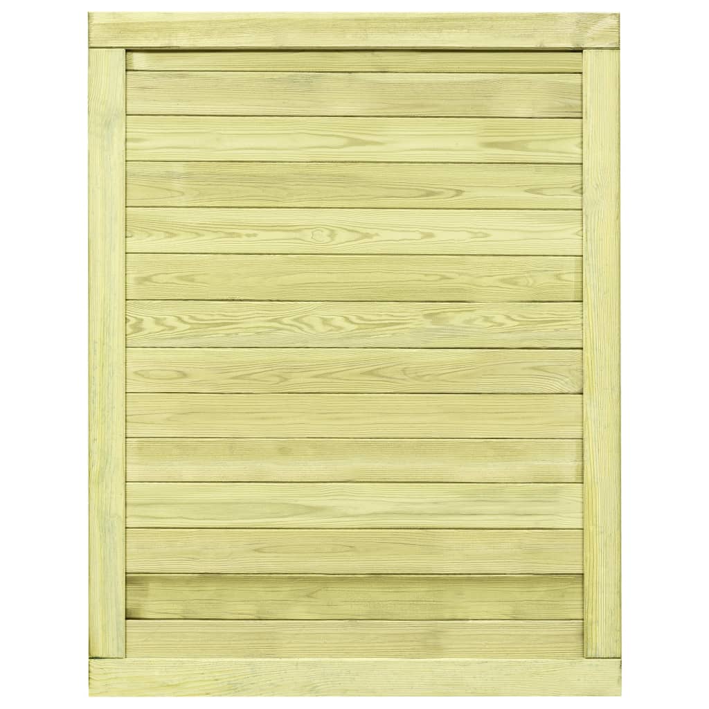 Cancello per Steccato in Legno di Pino Impregnato 125x100 cm cod mxl 50443