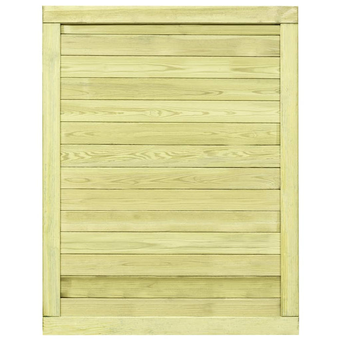 Cancello per Steccato in Legno di Pino Impregnato 125x100 cm cod mxl 50443