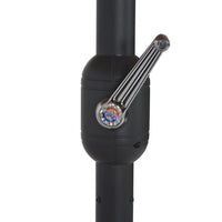 Ombrellone da Esterni con Palo in Alluminio 460x270 cm Verde