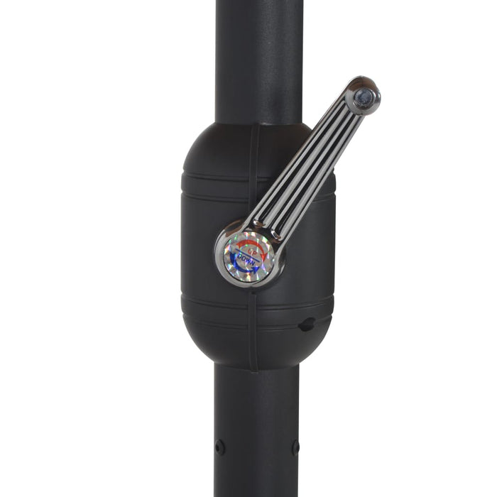 Ombrellone da Esterni con Palo in Alluminio 460x270 cm Verde 44867