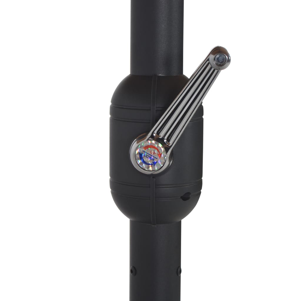 Ombrellone da Esterni Palo in Alluminio 460x270cm Terracotta 44872