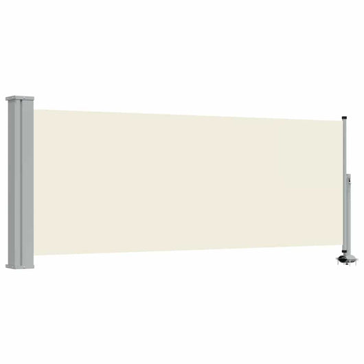 Tenda da Sole Laterale Retrattile 100 x 300 cm Crema 45185