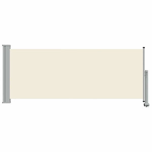 Tenda da Sole Laterale Retrattile 100 x 300 cm Crema 45185