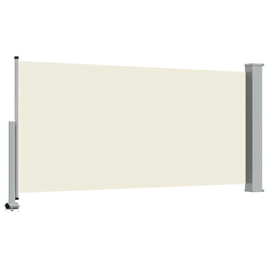 Tenda da Sole Laterale Retrattile 120 x 300 cm Crema 45188