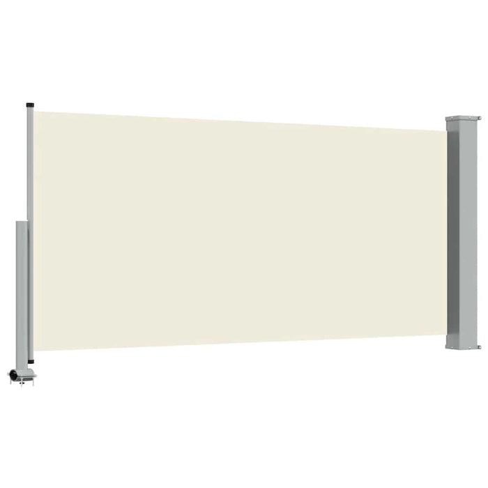 Tenda da Sole Laterale Retrattile 120 x 300 cm Crema 45188