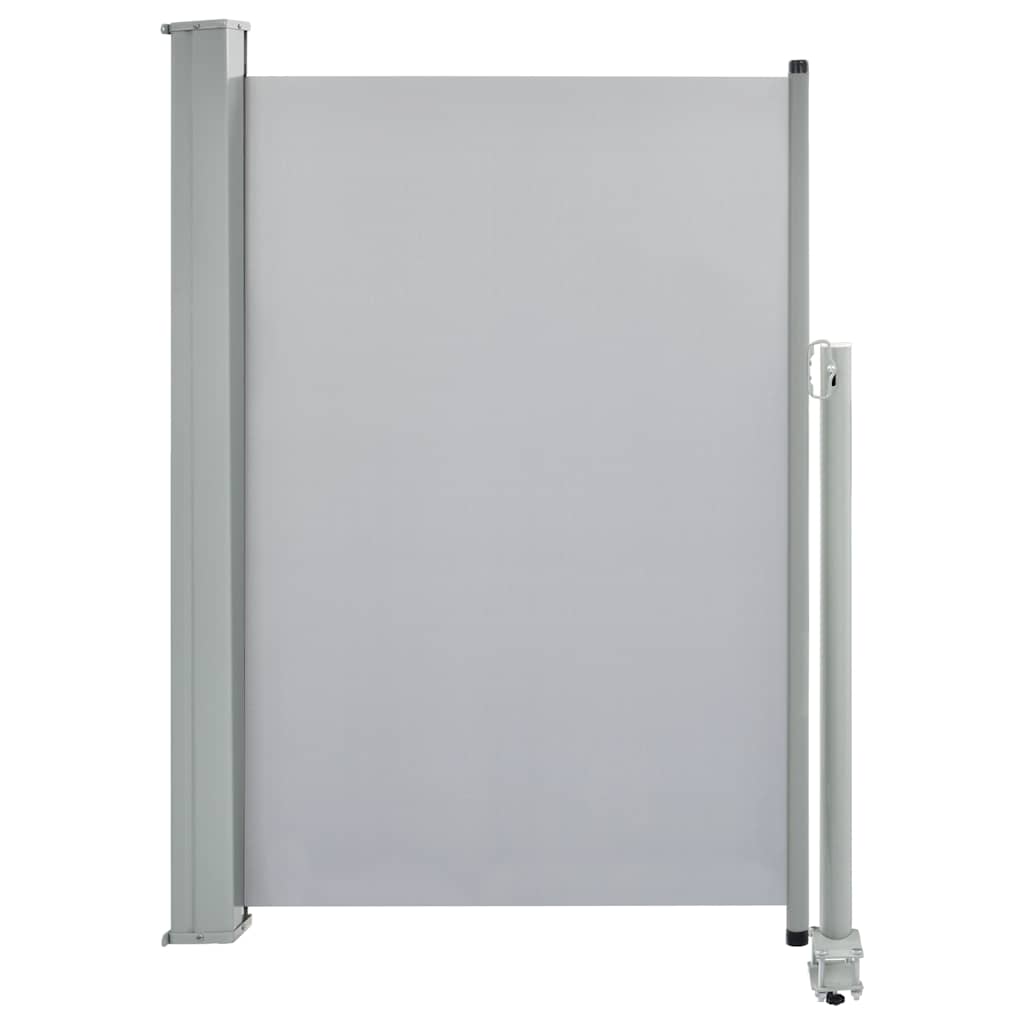 Tenda da Sole Laterale Retrattile 120 x 300 cm Grigia cod mxl 55341