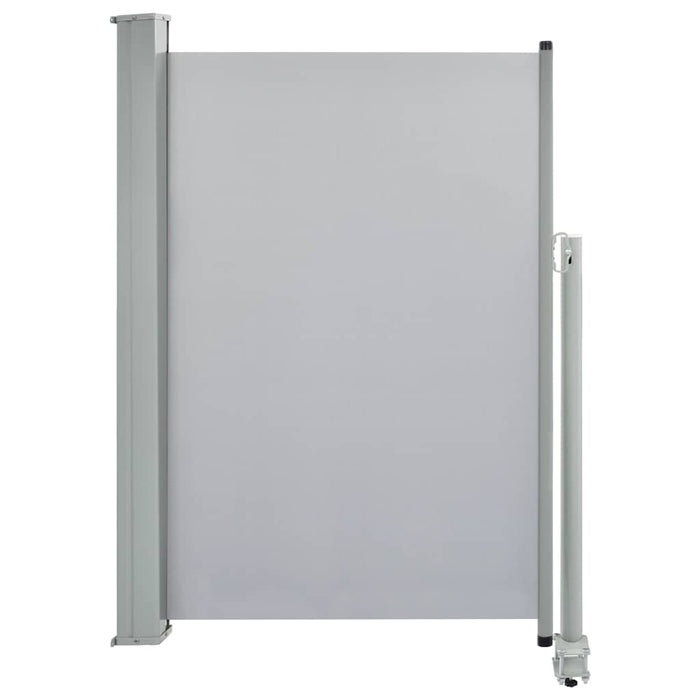 Tenda da Sole Laterale Retrattile 120 x 300 cm Grigia cod mxl 55341