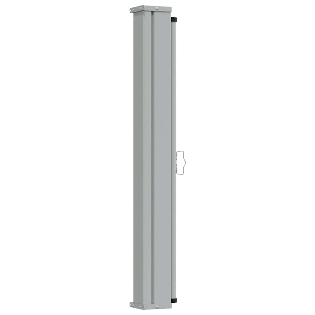 Tenda da Sole Laterale Retrattile 120 x 300 cm Grigia 45189