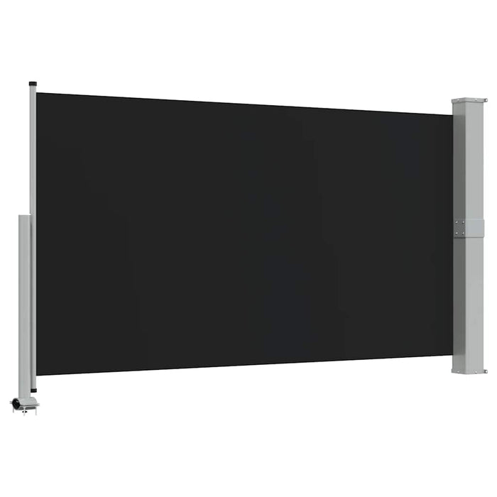 Tenda da Sole Laterale Retrattile 140 x 300 cm Nera 45190