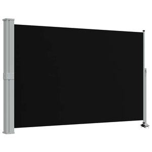 Tenda da Sole Laterale Retrattile 160 x 300 cm Nera 45193