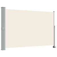 Tenda da Sole Laterale Retrattile 160 x 300 cm Crema 45194