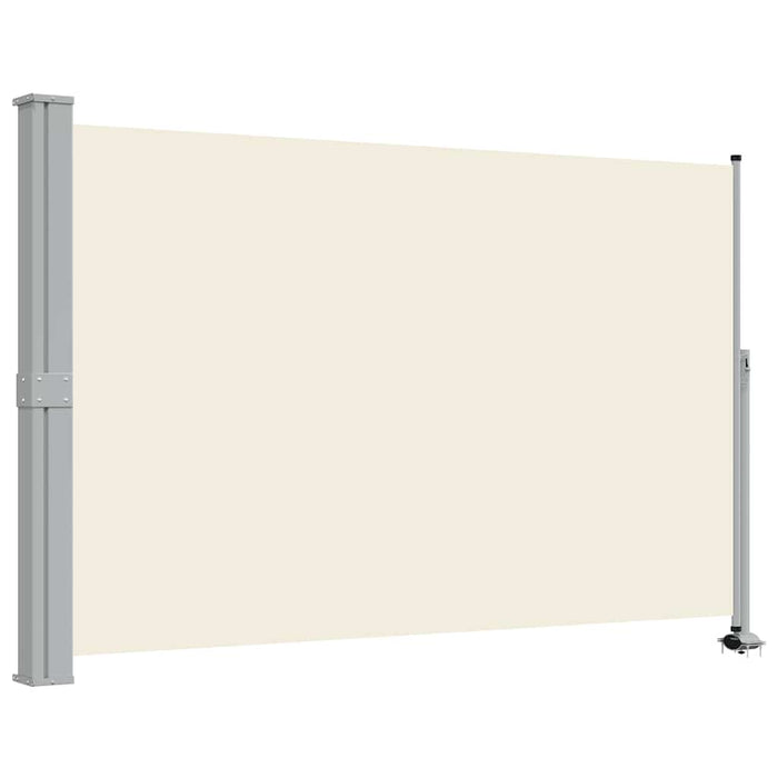 Tenda da Sole Laterale Retrattile 160 x 300 cm Crema 45194