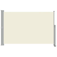 Tenda da Sole Laterale Retrattile 160 x 300 cm Crema 45194