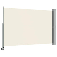 Tenda da Sole Laterale Retrattile 160 x 300 cm Crema 45194