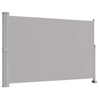 Tenda da Sole Laterale Retrattile 160 x 300 cm Grigia 45195