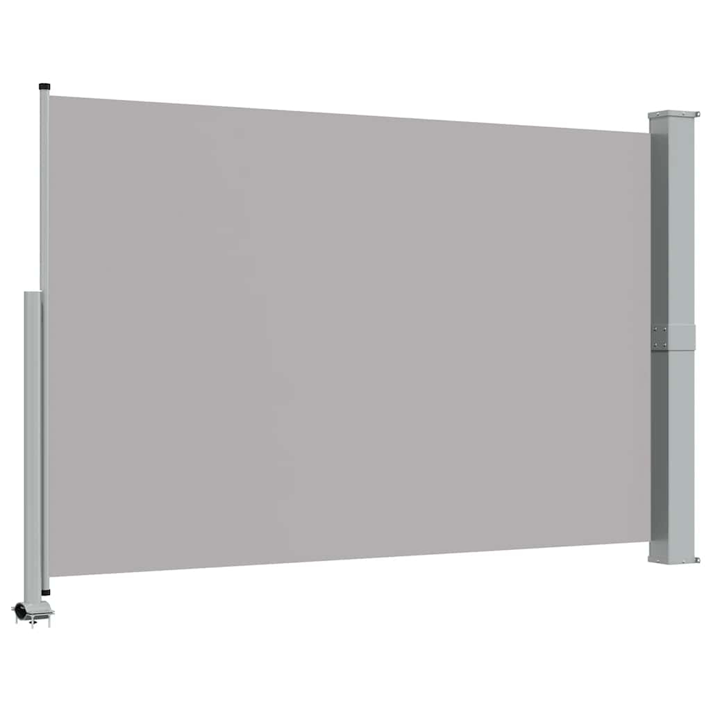Tenda da Sole Laterale Retrattile 160 x 300 cm Grigia 45195