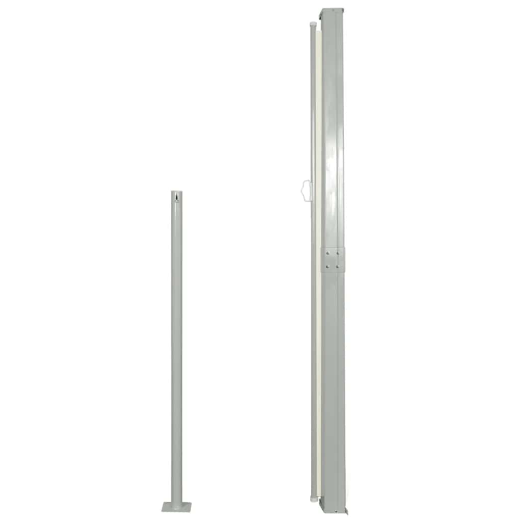 Tenda da Sole Laterale Retrattile 140 x 300 cm Crema 45354