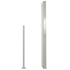 Tenda da Sole Laterale Retrattile 140 x 300 cm Crema 45354